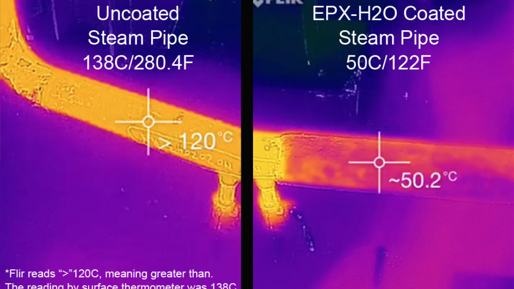 Pipe Insulation Flir Thermal Imaging