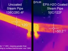 Pipe Insulation Flir Thermal Imaging