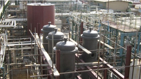 Chemical plant energy savings