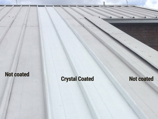 Crystal Roof Coating for Mold Resistance