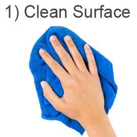 Energy Saving Paint - Clean Surface