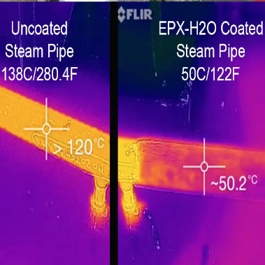 Steam Pipe Insulation Coating